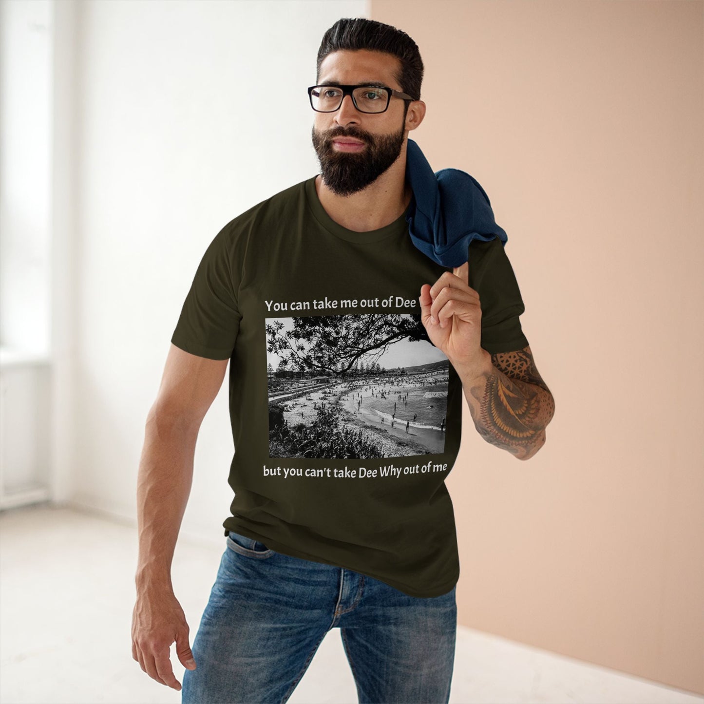 Northern Beaches Vintage Style Graphic T-Shirt 