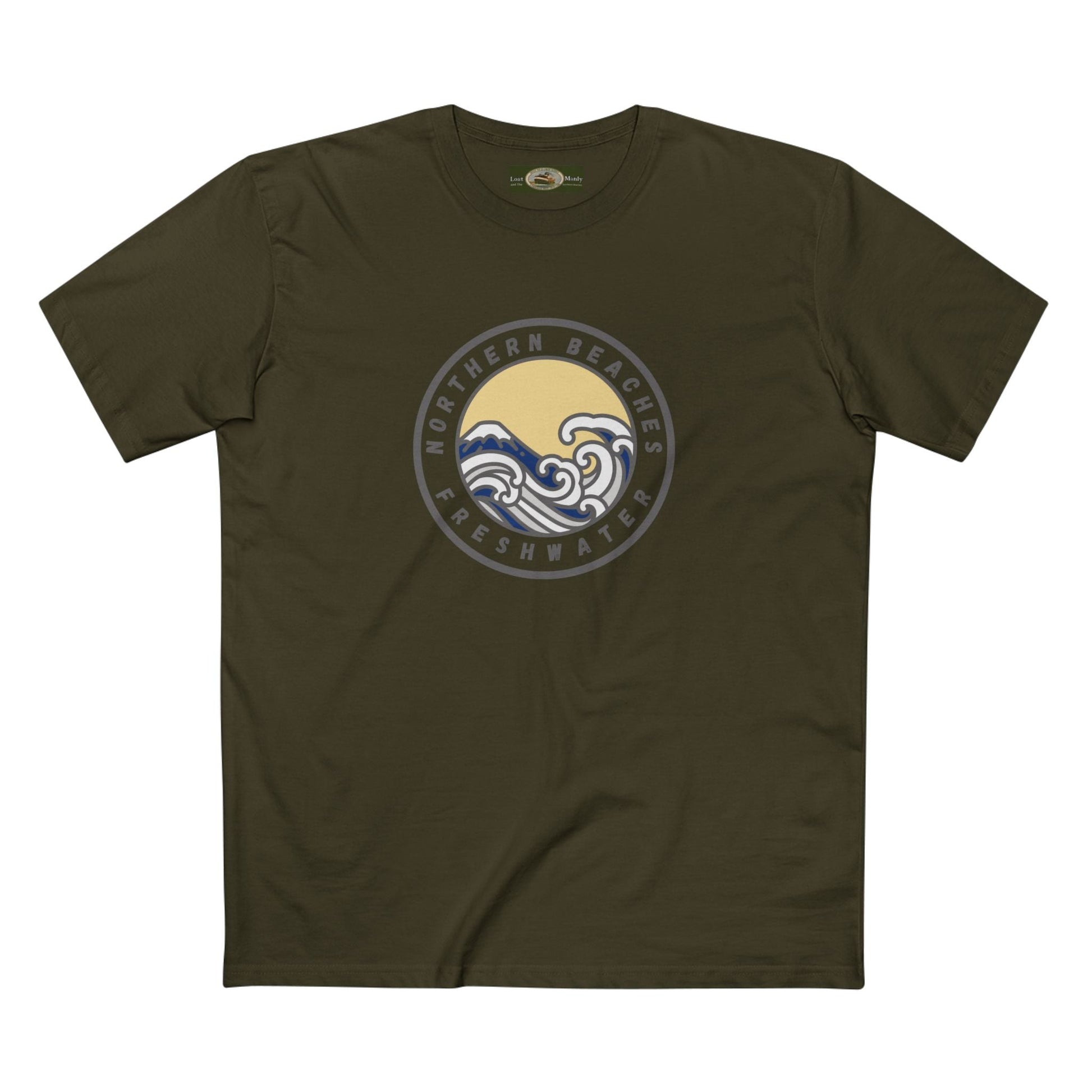 Northern Beaches Sydney Australia custom logo T-Shirt Printify