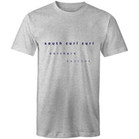 AS Colour Staple - Cotton T-Shirt South Curl Curl logo - Lost Manly Shop