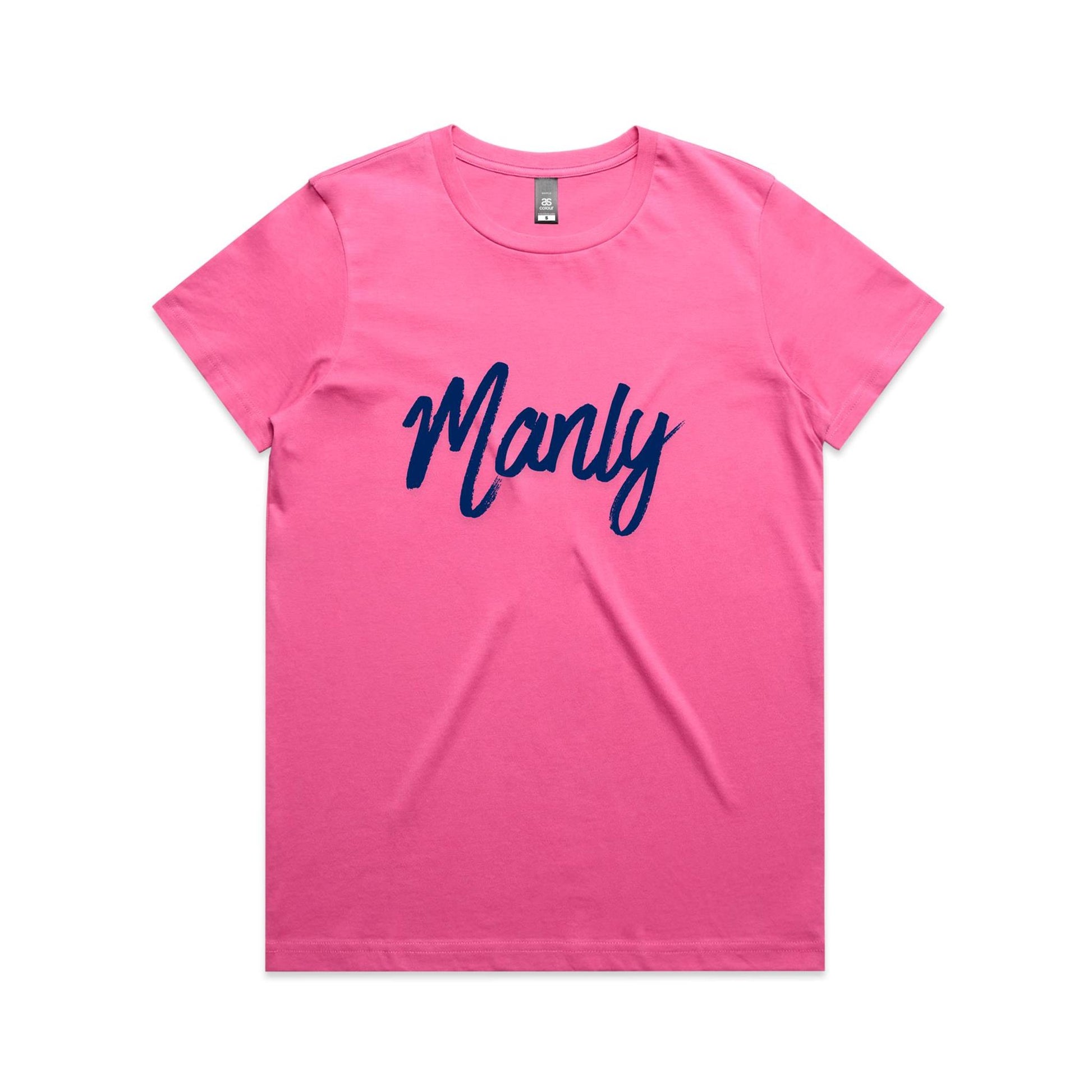 Lost Manly Custom Logo Manly Edition AS Colour Women's Maple Tee - Lost Manly Shop
