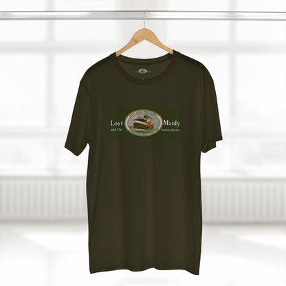 Lost Manly T-Shirt Original Lost Manly Trademark Custom Logo Limited Edition - Lost Manly Shop