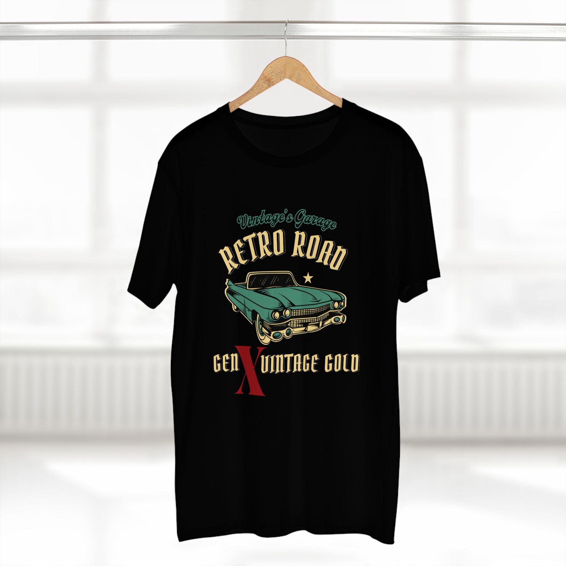 Gen X Vintage Gold Graphic Tee - Nostalgic Gen X T-Shirt, Vintage Style Tee, Gift for Generation X, Casual Wear, Retro Shirt 