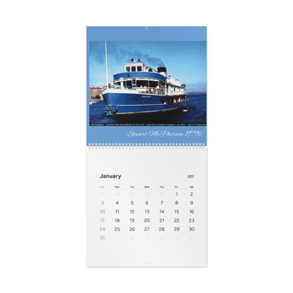 Manly Ferries Journey Through Time 2027 Wall Calendar - Lost Manly Shop