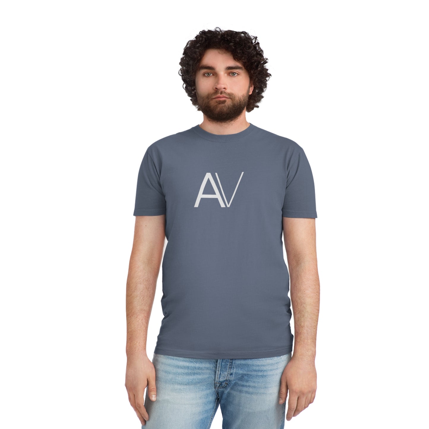 Faded Cotton T-Shirt with Avalon logo