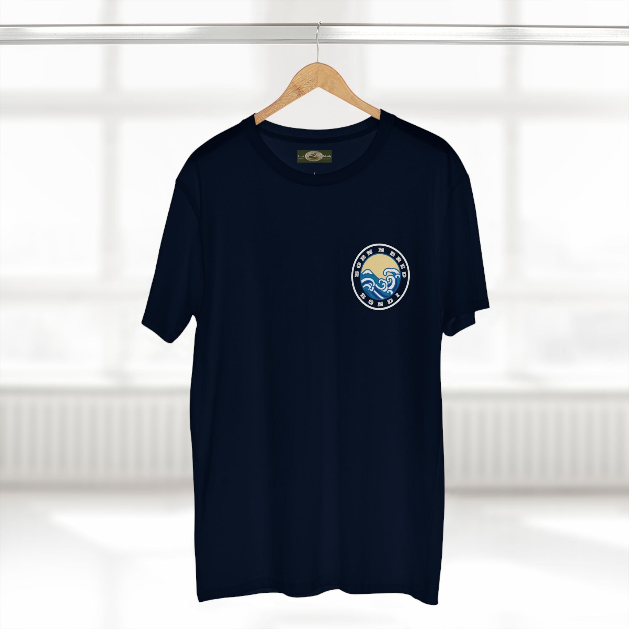 T-Shirt with free Canva custom logo printed front and back Bondi/Collaroy 