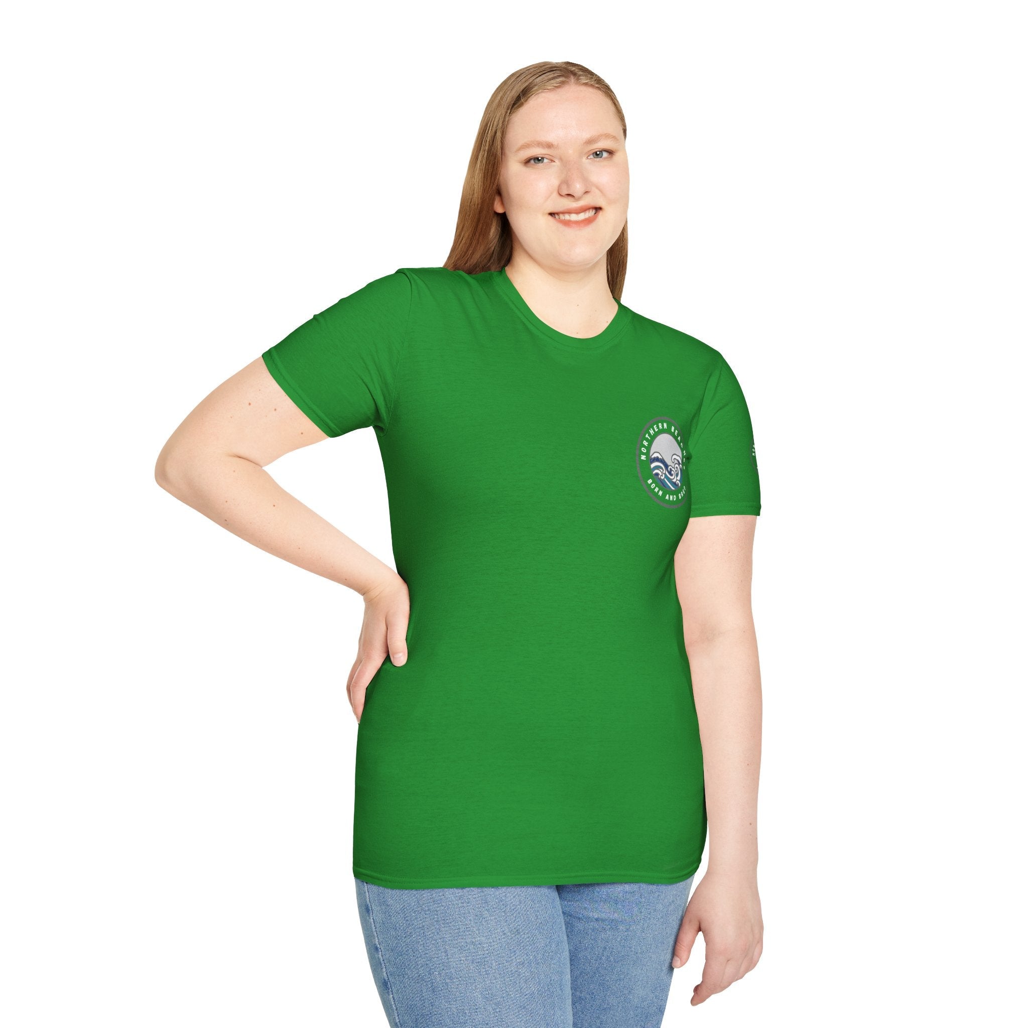 Northern Beaches Born and Bred Unisex T-Shirt Printify