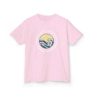 Ocean Wave Kids Cotton Tee – Northern Beaches logo 
