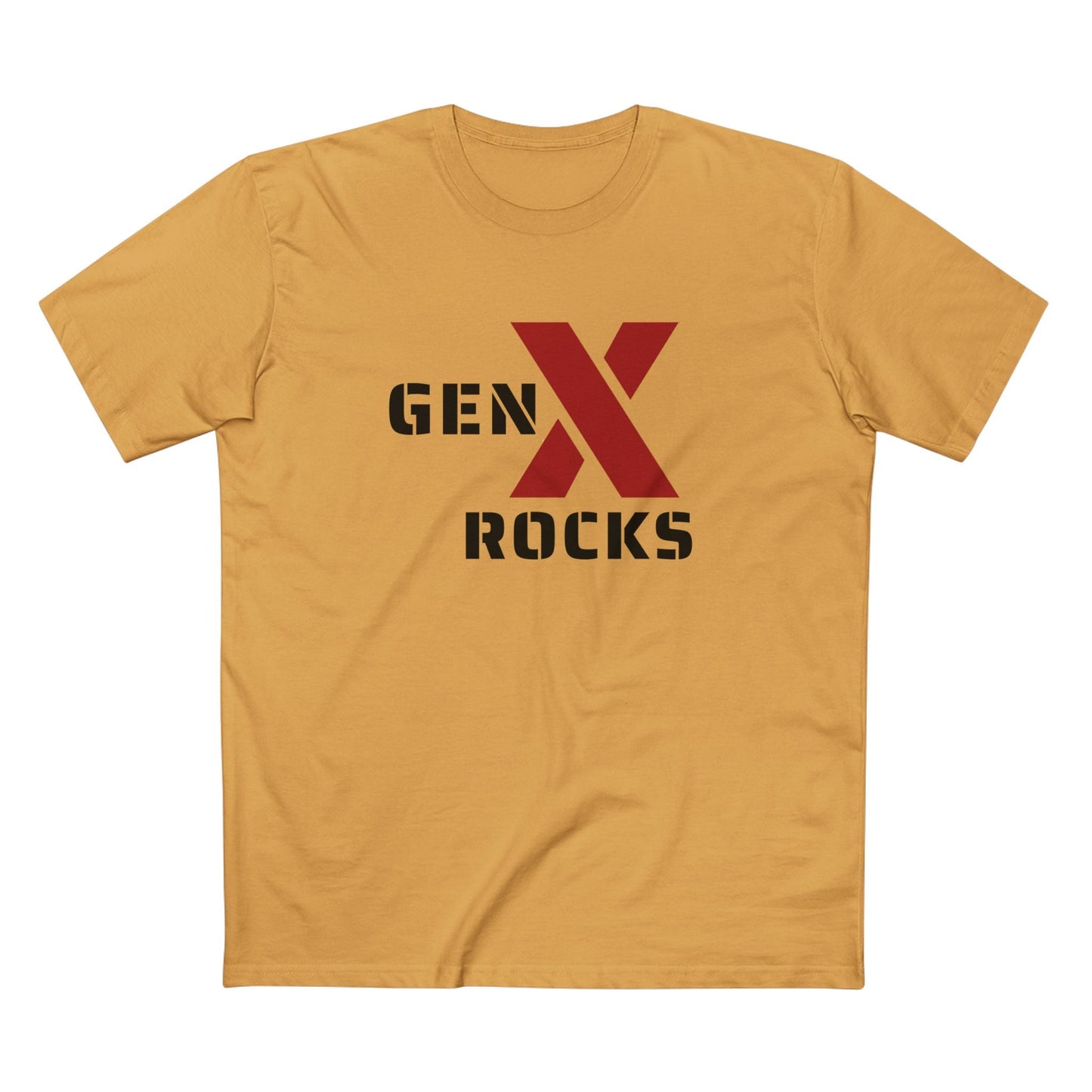 Gen X Rocks Graphic Tee - Nostalgic Gen X T-Shirt, Vintage Style Tee, Gift for Generation X, Casual Wear, Retro Shirt 