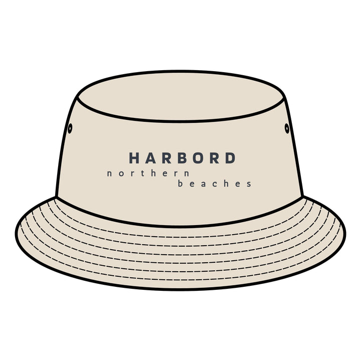 HARBORD NB Bucket Hat with Custom Printed Logo Printify