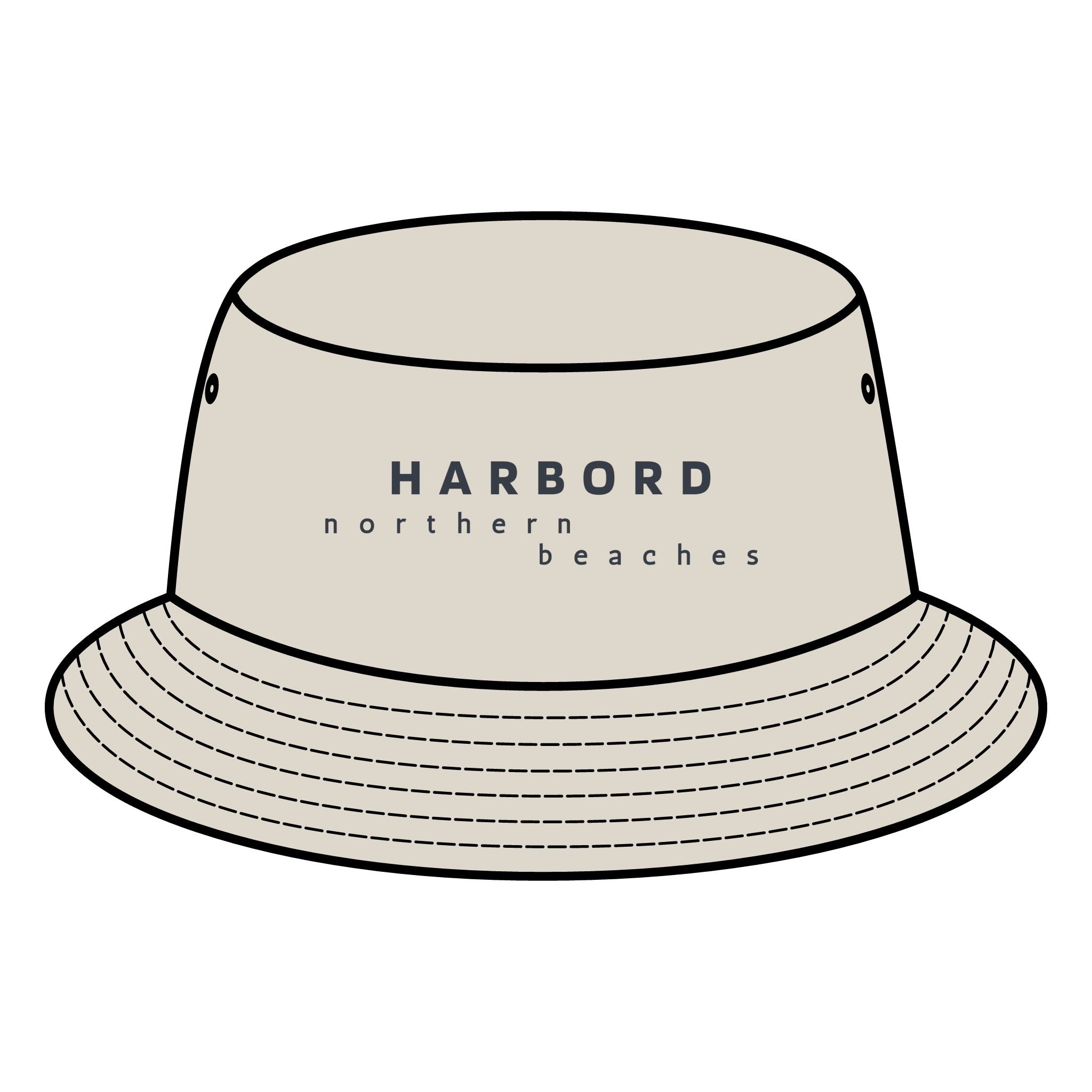 HARBORD NB Bucket Hat with Custom Printed Logo Printify