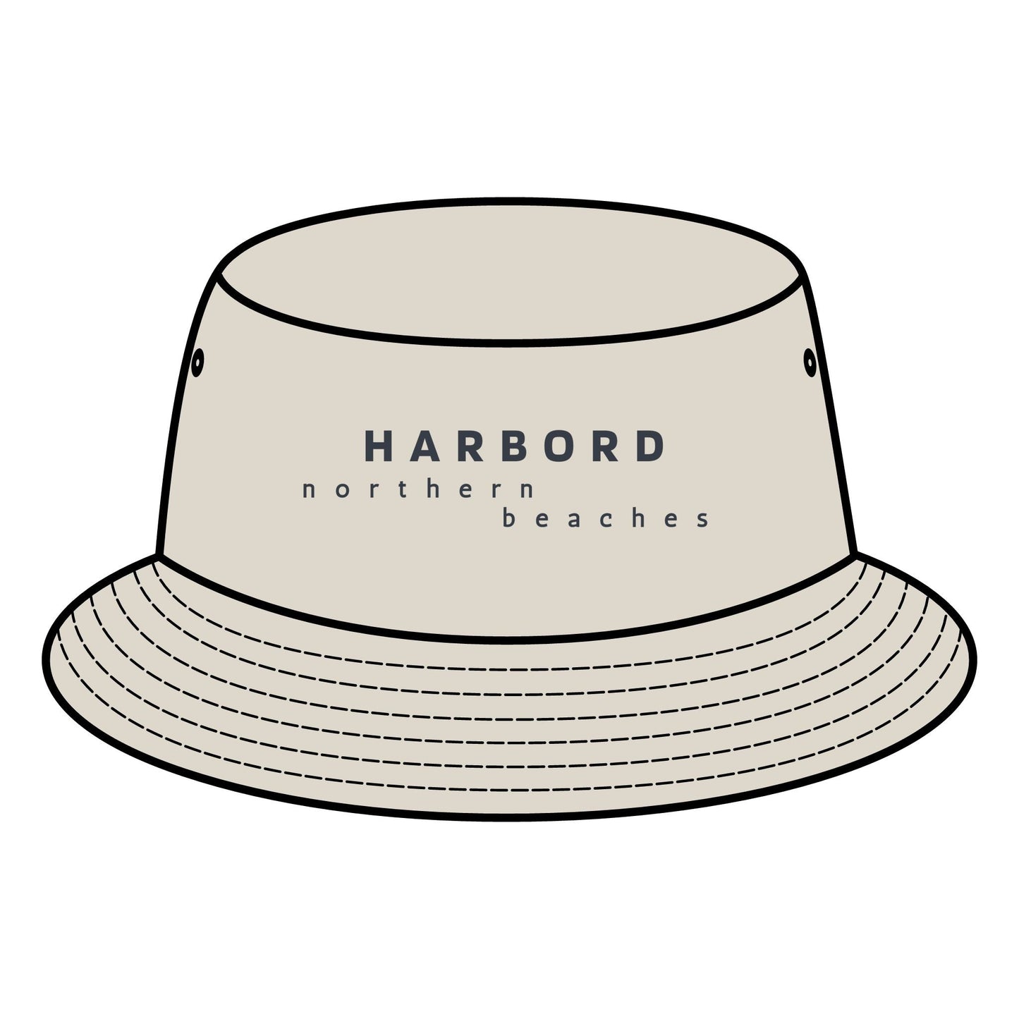 HARBORD NB Bucket Hat with Custom Printed Logo