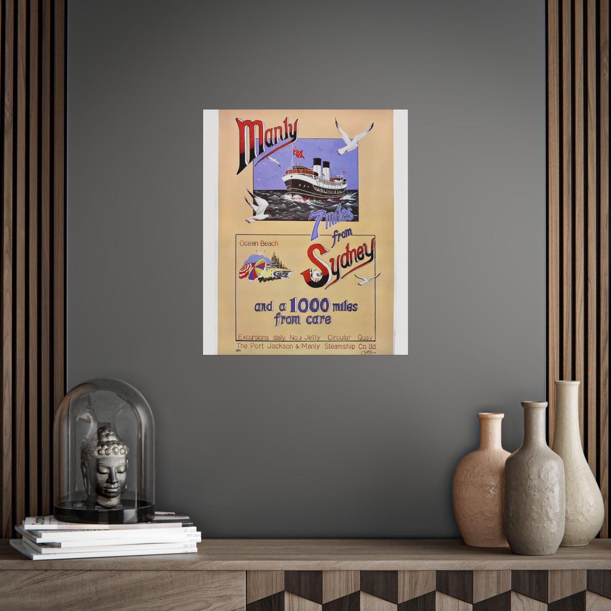 Lost Manly Customised Posters - Nautical Wall Art Print - Order Here, Special Requests Taken Here - Domestic and International Orders 