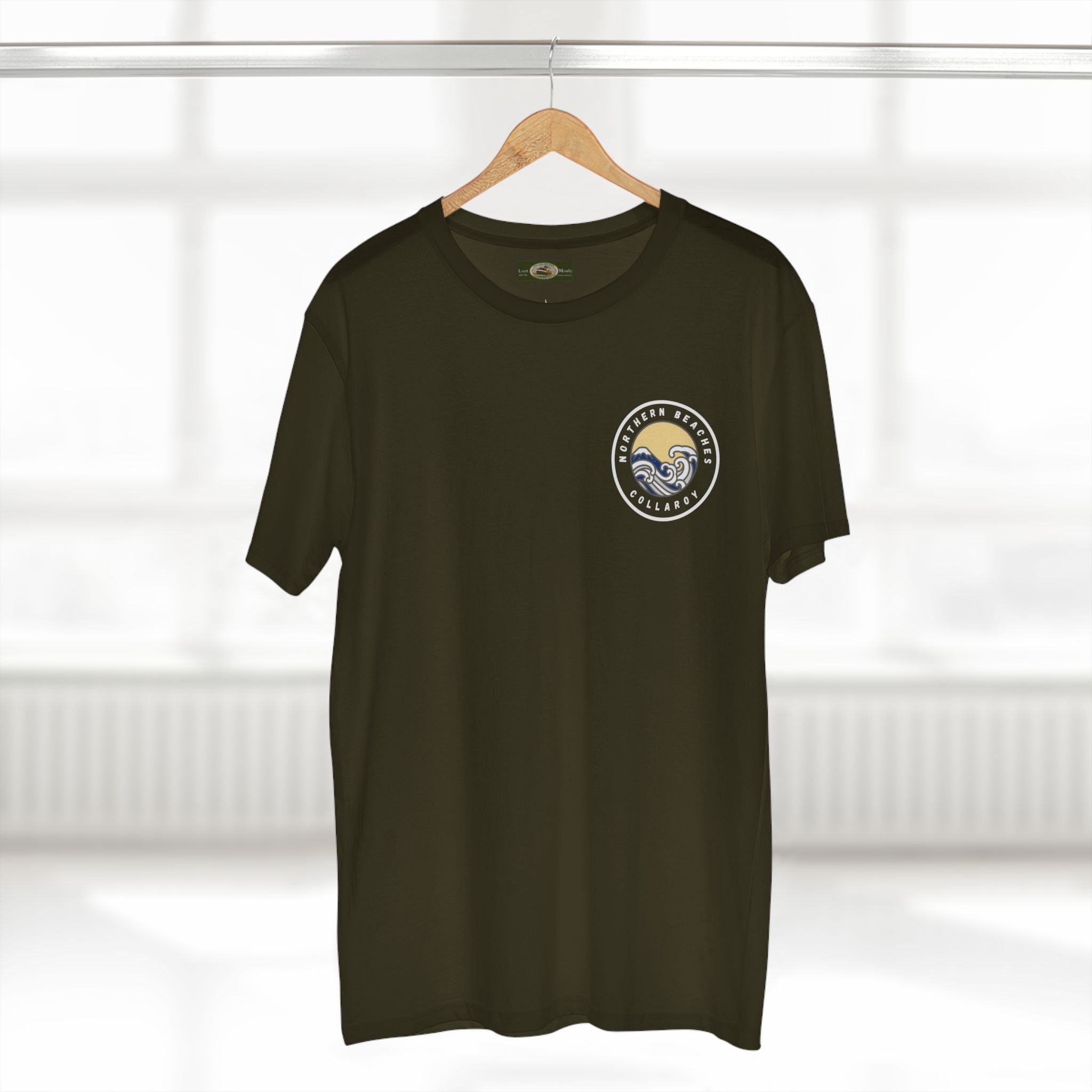 Collaroy Northern Beaches Sydney Australia Printed Logo T-Shirt Printify