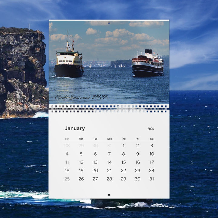 2026 South Steyne Maritime Calendar – Sydney Harbour’s Queen Returns 