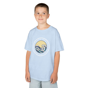 Ocean Wave Kids Cotton Tee – Northern Beaches logo 