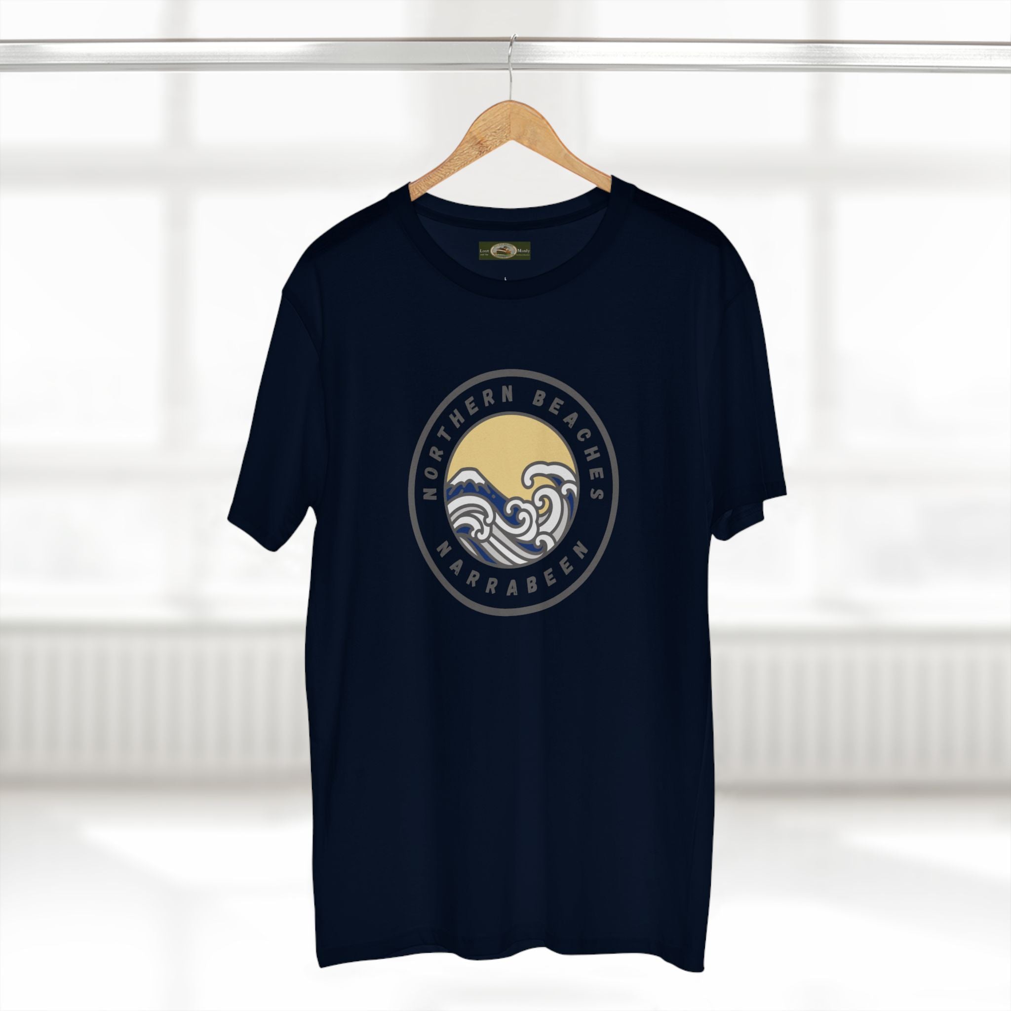 Narrabeen Northern Beaches Sydney Australia Printed Logo T-Shirt Printify