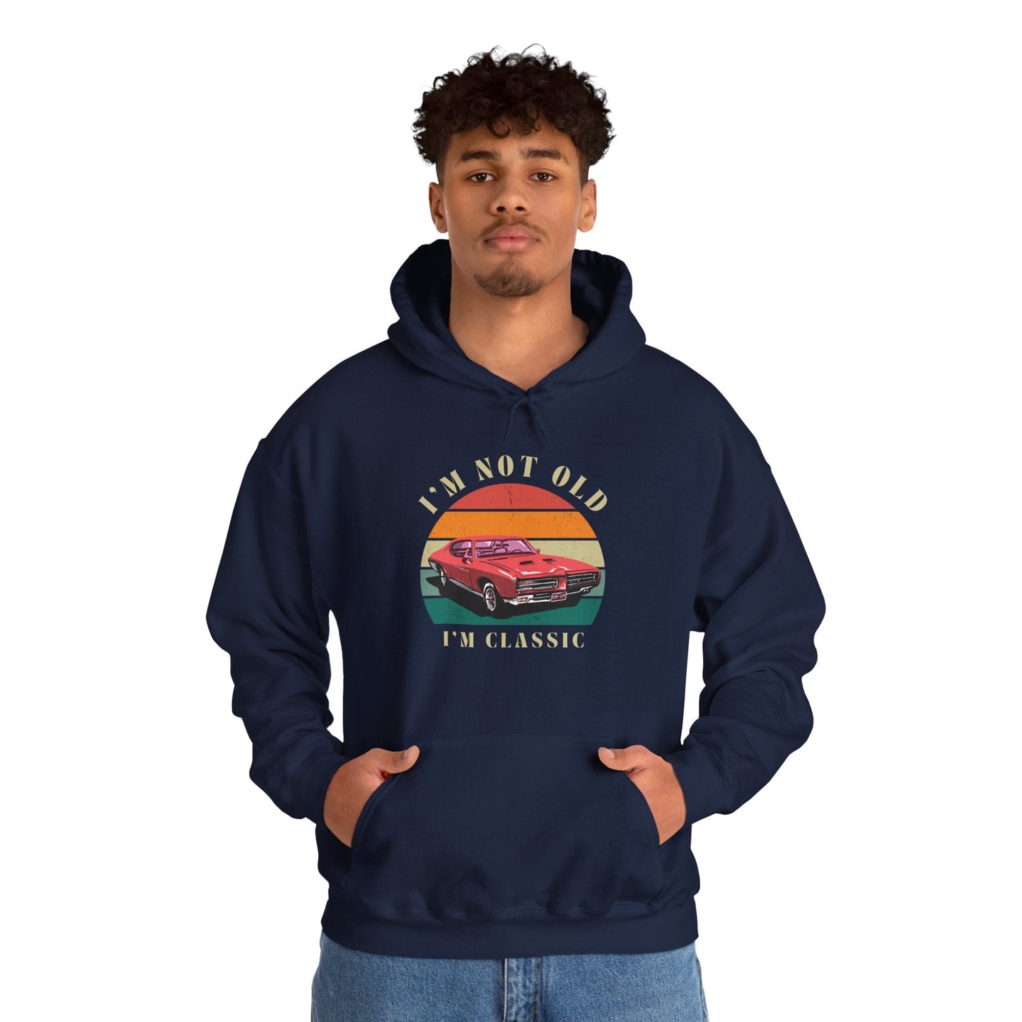Vintage Classic Humour Logo Hoodie 