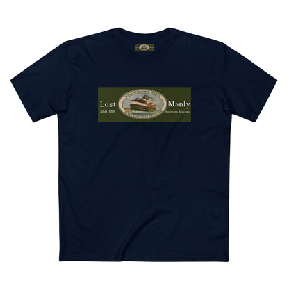 Lost Manly T-Shirt Original Lost Manly Trademark Custom Logo Limited Edition - Lost Manly Shop