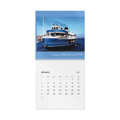 Manly Ferries Journey Through Time 2027 Wall Calendar - Lost Manly Shop