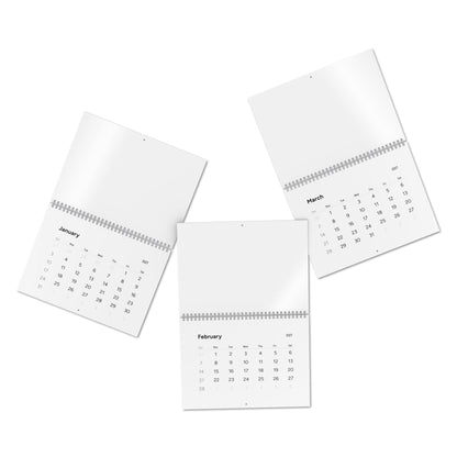 TESTING 2027 Minimal Wall Calendar — Clean Monthly Grid Planner