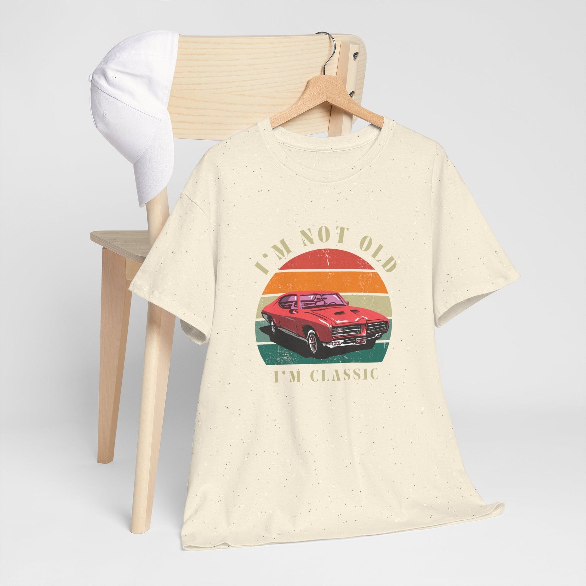 Vintage Car Lover Tee - I'm Not Old I'm Classic T-Shirt 