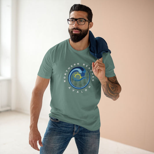 Lost Manly Northern Beaches original Avalon Custom Logo edition T-Shirt - Lost Manly Shop