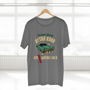 Gen X Vintage Gold Graphic Tee - Nostalgic Gen X T-Shirt, Vintage Style Tee, Gift for Generation X, Casual Wear, Retro Shirt 