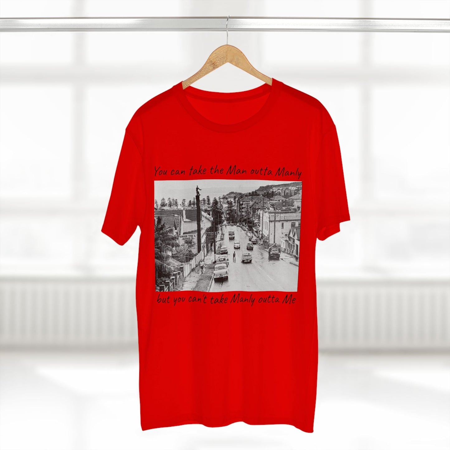 Manly Vintage Style Graphic T-Shirt 