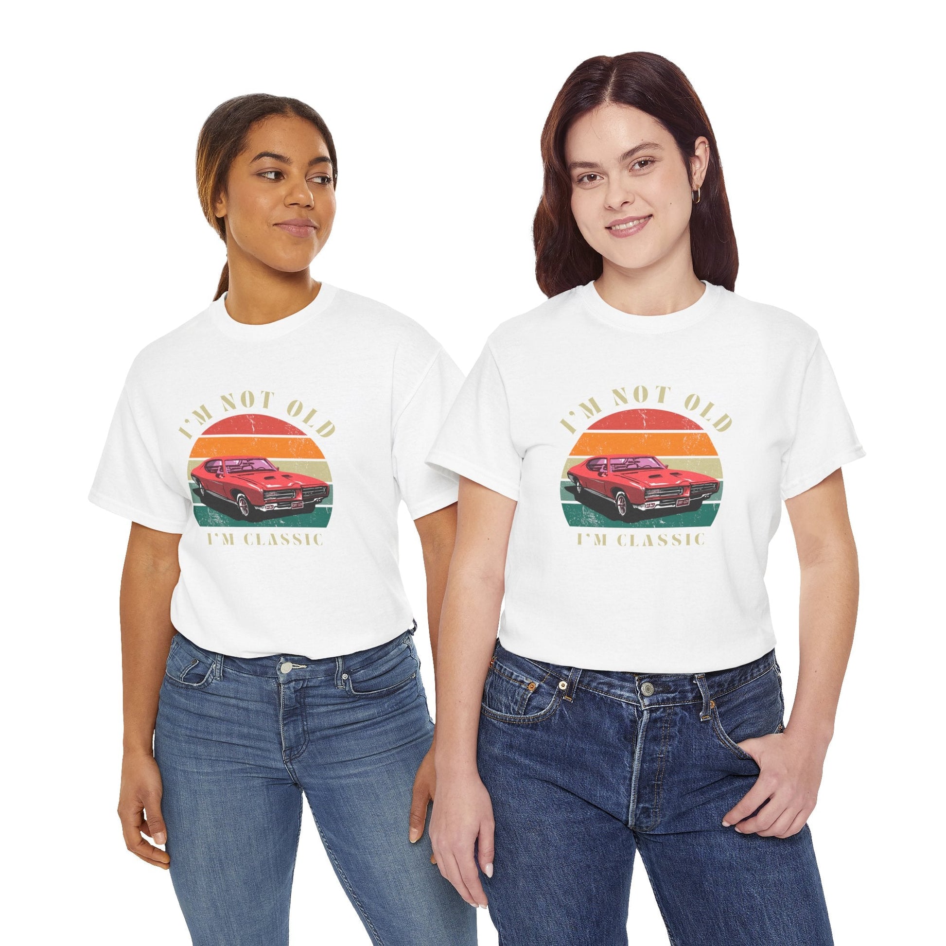 Vintage Car Lover Tee - I'm Not Old I'm Classic T-Shirt 