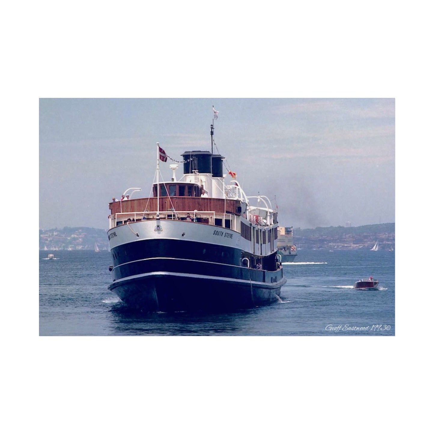South Steyne Returns to Manly 1993 - Geoff Eastwood Maritime Photography - Nautical Wall Art, Coastal Decor 