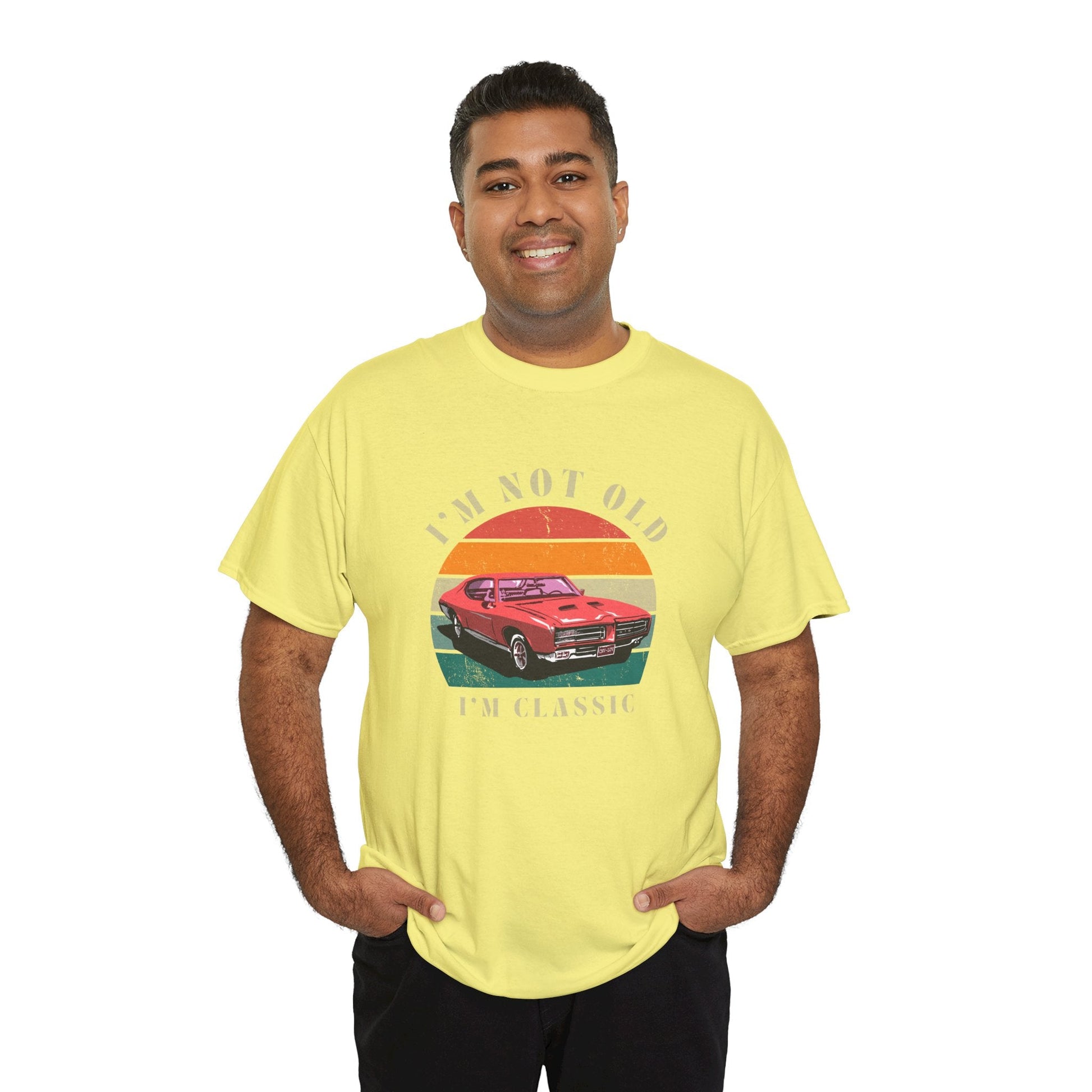 Vintage Car Lover Tee - I'm Not Old I'm Classic T-Shirt 