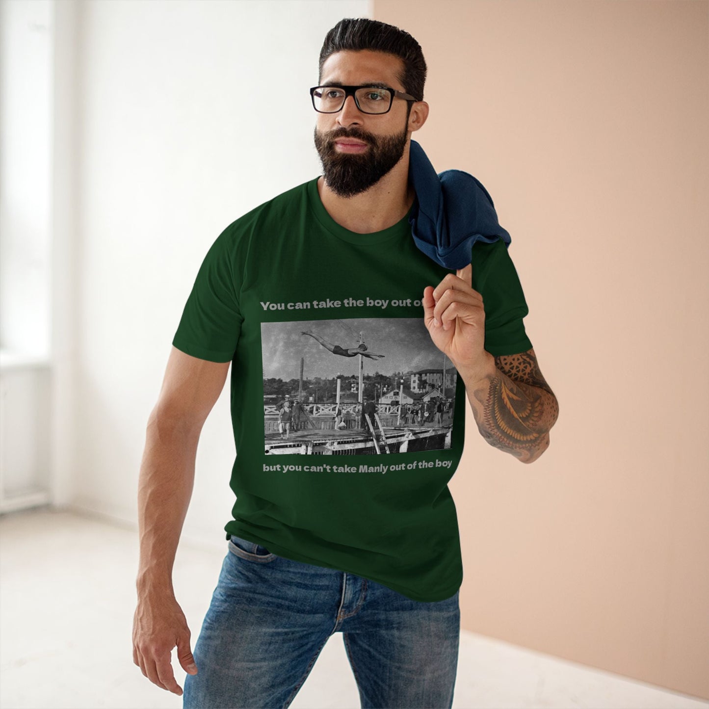 Vintage Print custom logo T-Shirt 