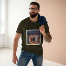 Vintage Manly Mardi Gras Staple Tee Printify