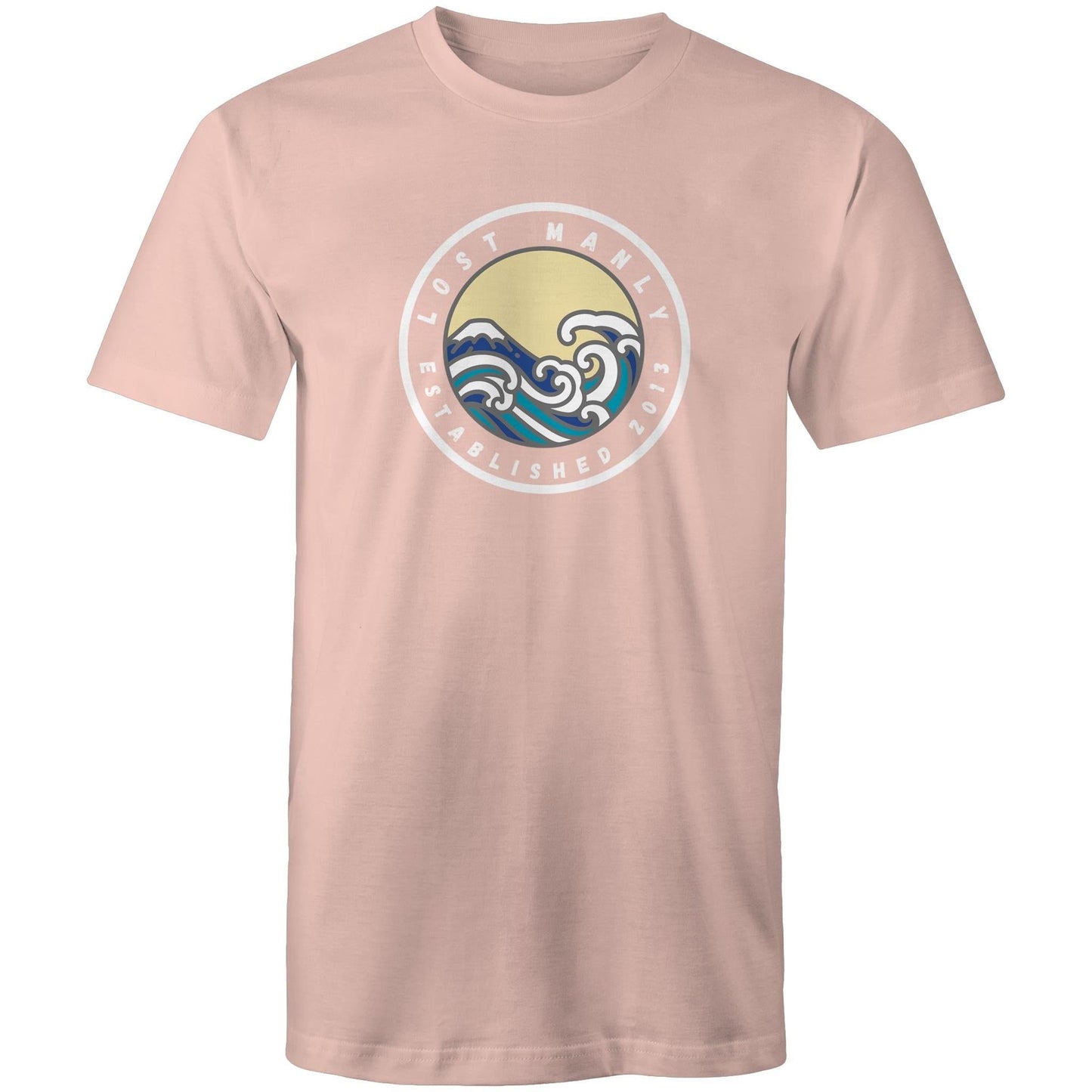 Lost Manly Northern Beaches Sydney Australia Printed Logo T-Shirt Ogo Merch