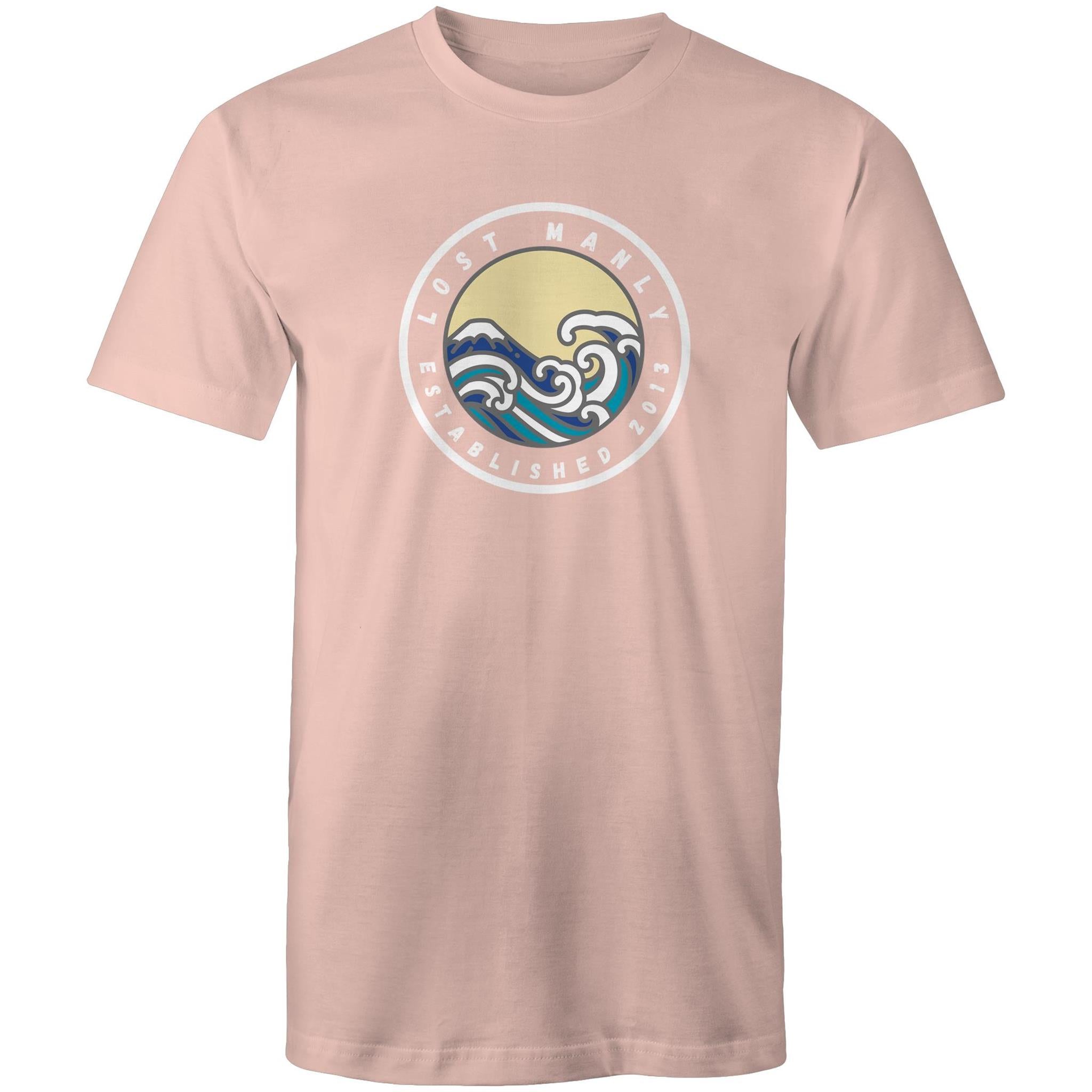 Lost Manly Northern Beaches Sydney Australia Printed Logo T-Shirt Ogo Merch