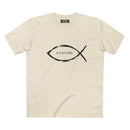 Christian Fish Acronym Adult Tee Printify