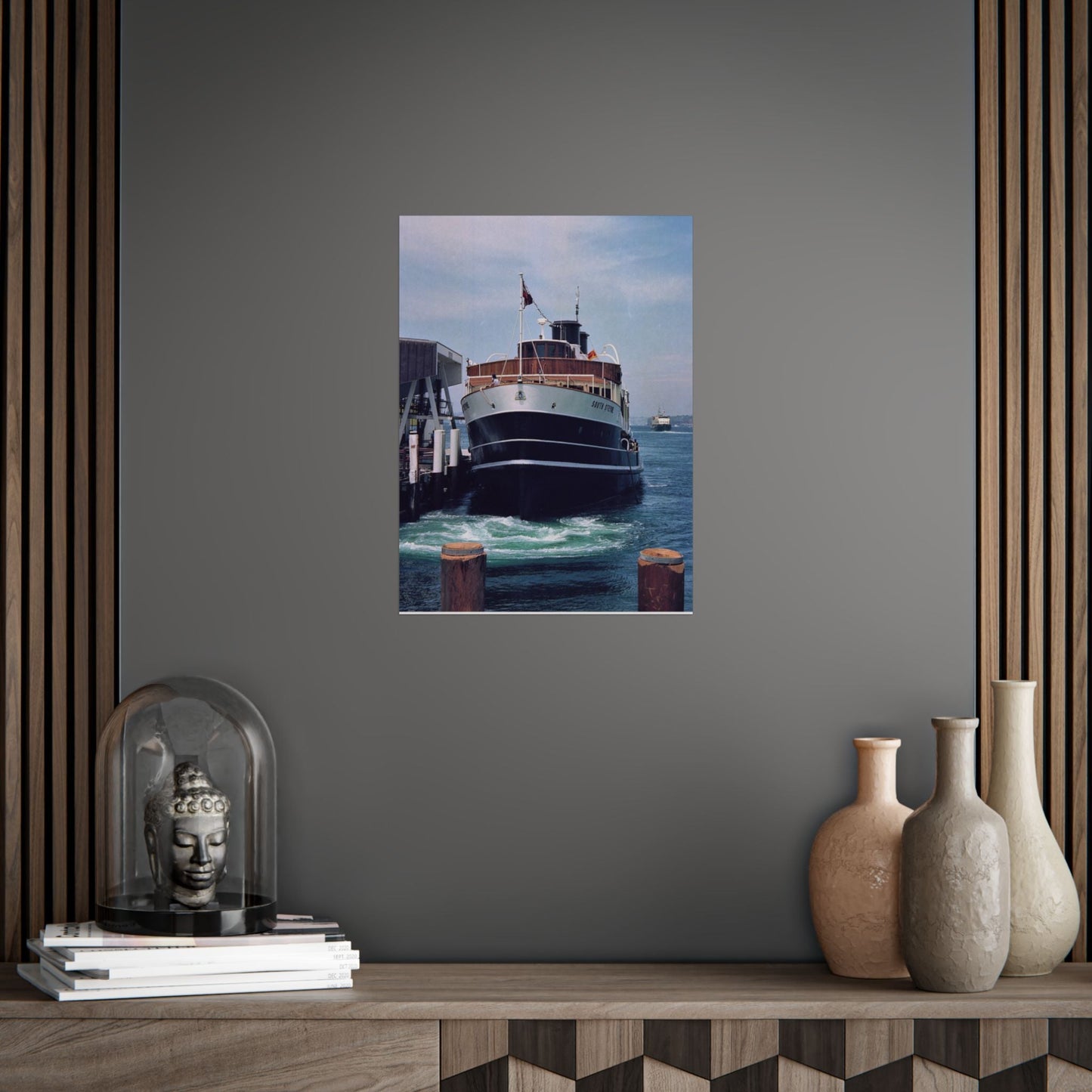 South Steyne Returns to Manly 1993 - Maritime Unframed Poster - Nautical Home Decor 