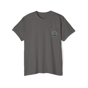 "The Westwood" Northern Beaches Manly Australia 2 different front/back Logos Heavy Cotton Pocket Tee Printify