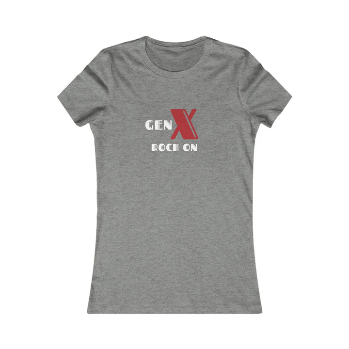 Gen X Rock On Tee - Women's Favorite Graphic T-Shirt, Retro Style, Gift for Gen Xers, Funny T-Shirt, Birthday Gift, Comfortable [...] 