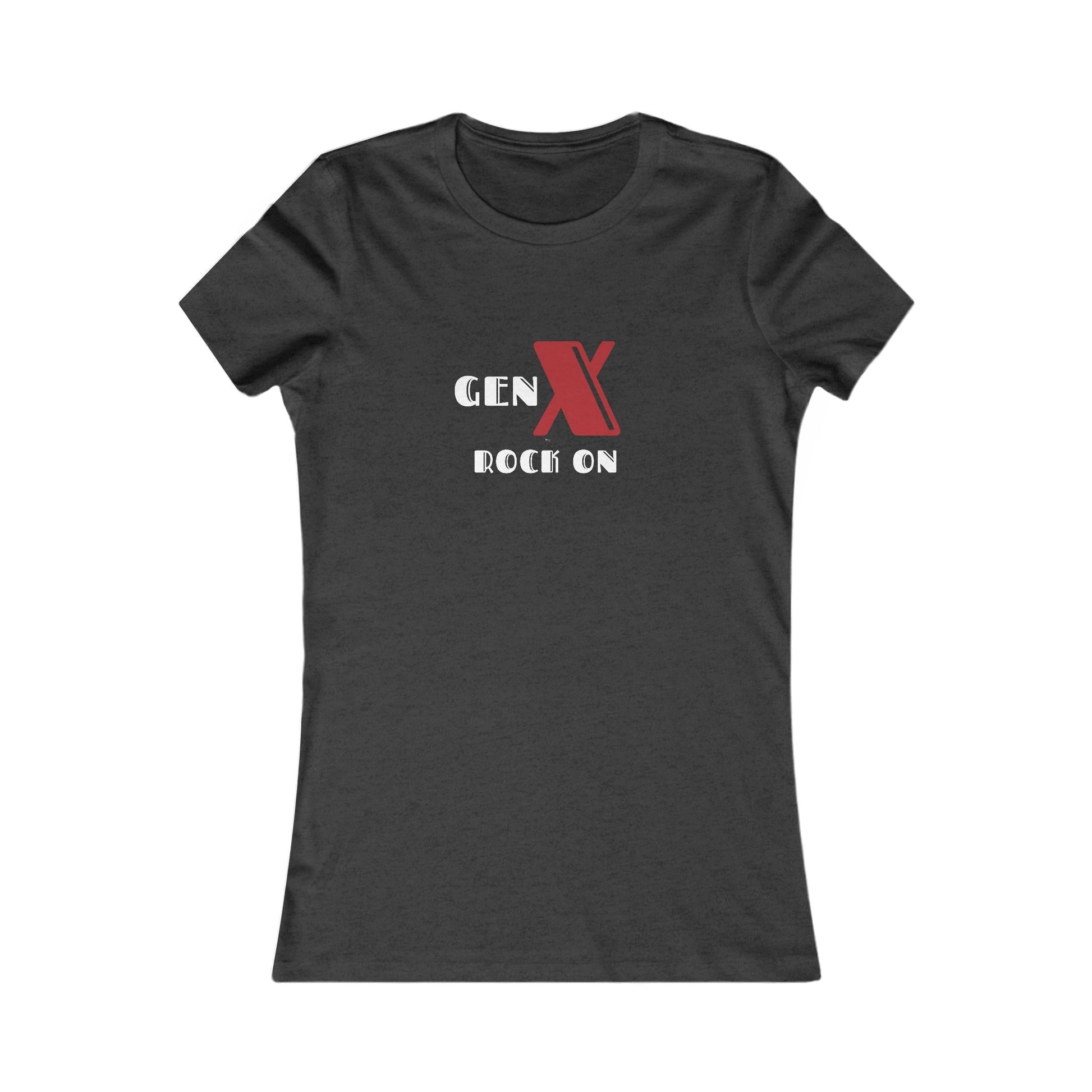 Gen X Rock On Tee - Women's Favorite Graphic T-Shirt, Retro Style, Gift for Gen Xers, Funny T-Shirt, Birthday Gift, Comfortable [...] 