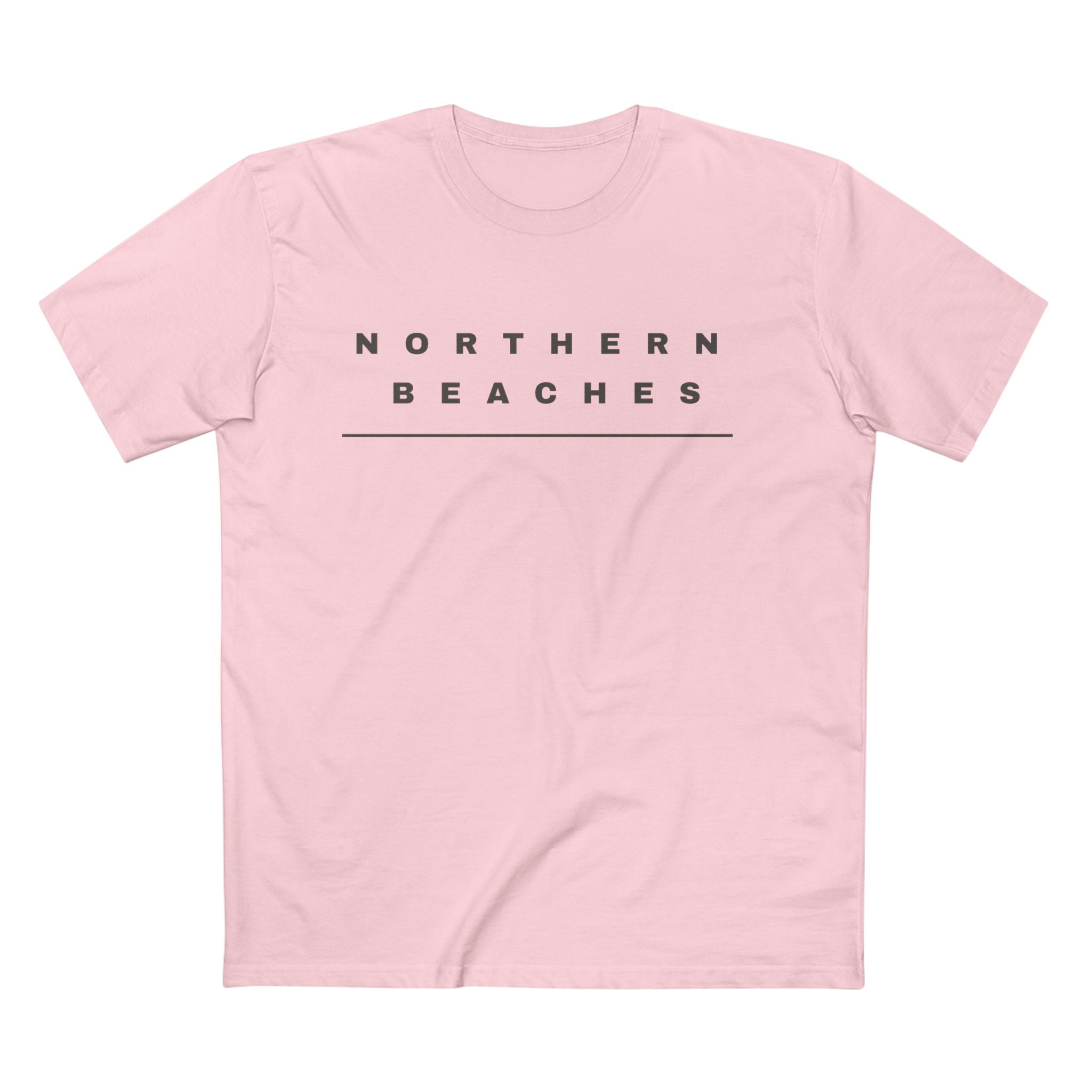 Northern Beaches front/back Logo Adult T-Shirt 