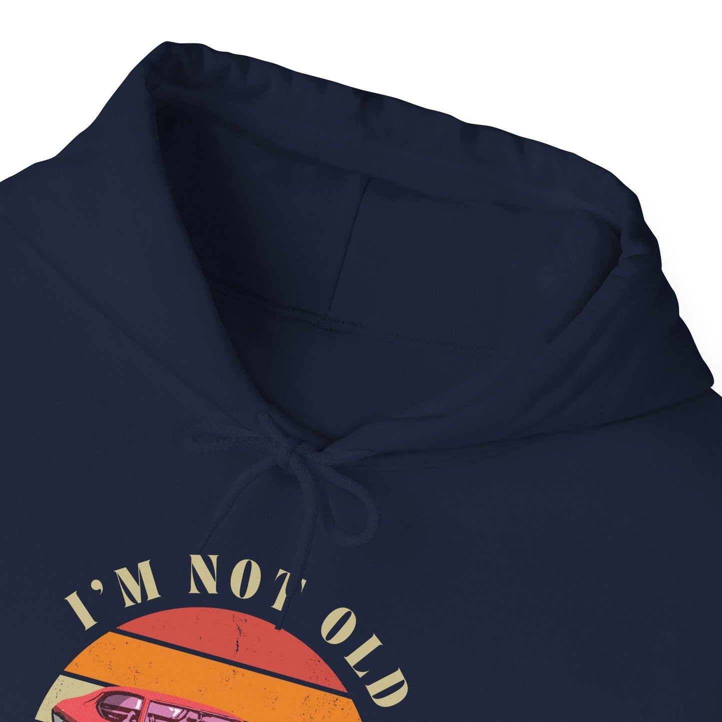 Vintage Classic Humour Logo Hoodie 
