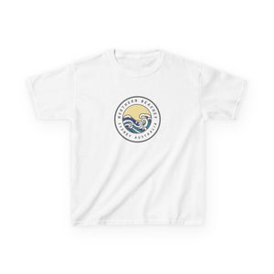 Ocean Wave Kids Cotton Tee – Northern Beaches logo 