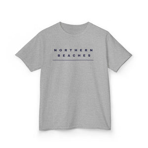 Northern Beaches Kids Heavy Cotton Tee with custom logo design 