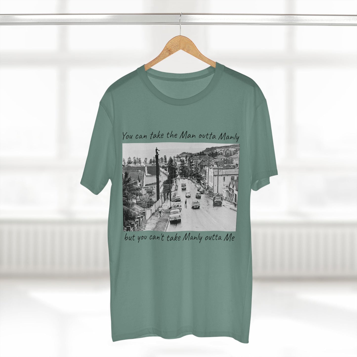 Manly Vintage Style Graphic T-Shirt 