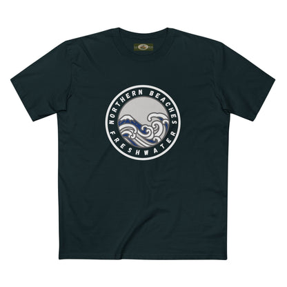 Northern Beaches 'Freshwater' Cotton Tee — Custom Logo Adult T-Shirt 