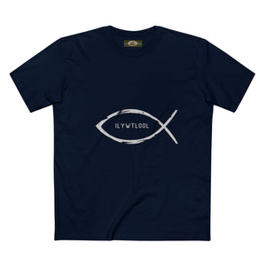 Christian Fish acronym (ILYWTLOOL) custom logo Printify