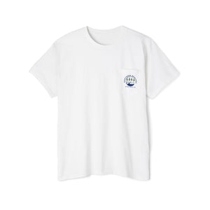 "The Westwood" Northern Beaches Manly Australia 2 different front/back Logos Heavy Cotton Pocket Tee Printify