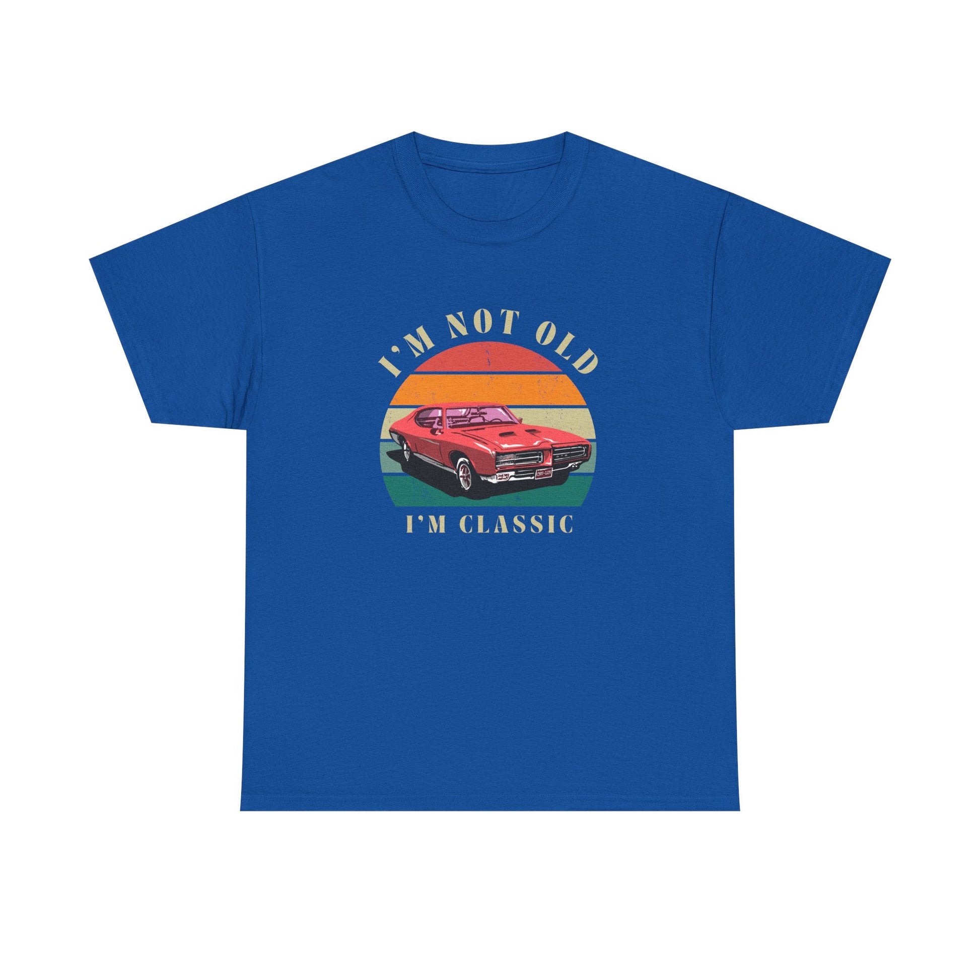 Vintage Car Lover Tee - I'm Not Old I'm Classic T-Shirt 