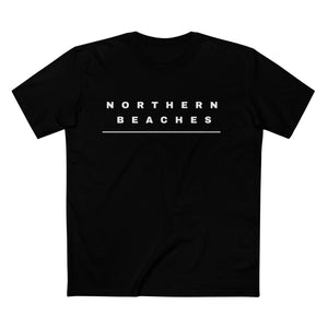 Northern Beaches front/back Logo Adult T-Shirt 